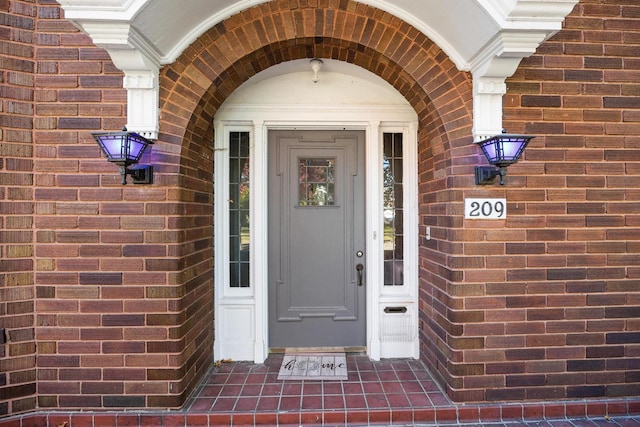 view of property entrance