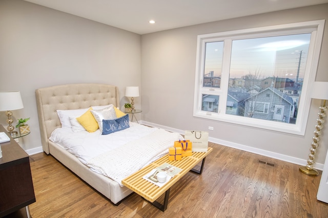 2520 S Stark St, Chicago, IL 60608 - bedroom with light wood-type flooring