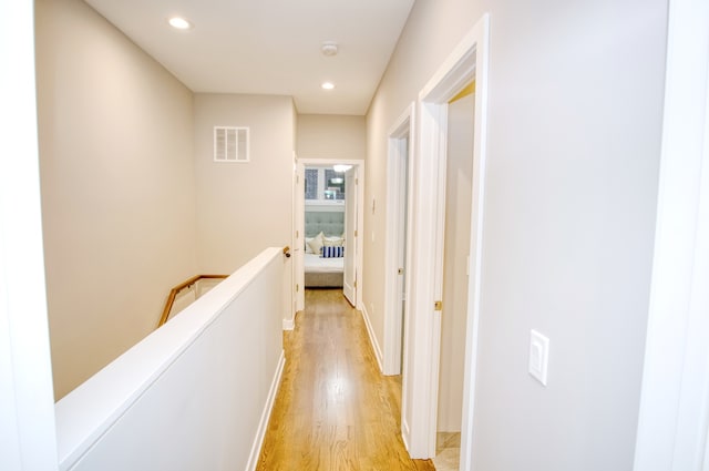 2520 S Stark St, Chicago, IL 60608 - corridor with light hardwood / wood-style flooring