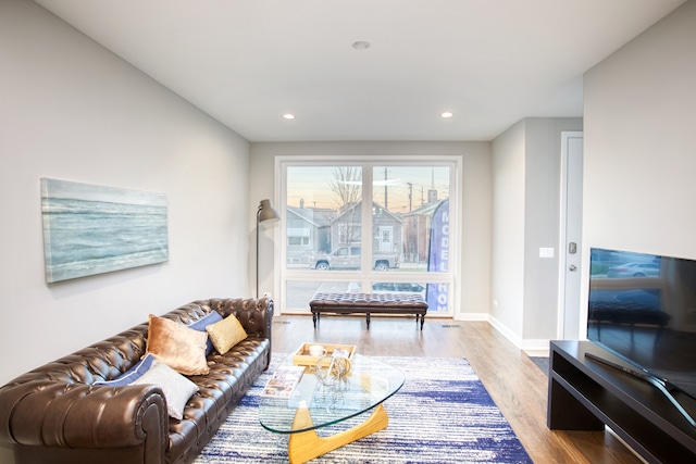 2520 S Stark St, Chicago, IL 60608 - living room featuring light wood-type flooring
