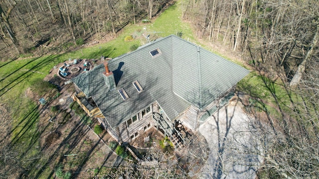 view of birds eye view of property