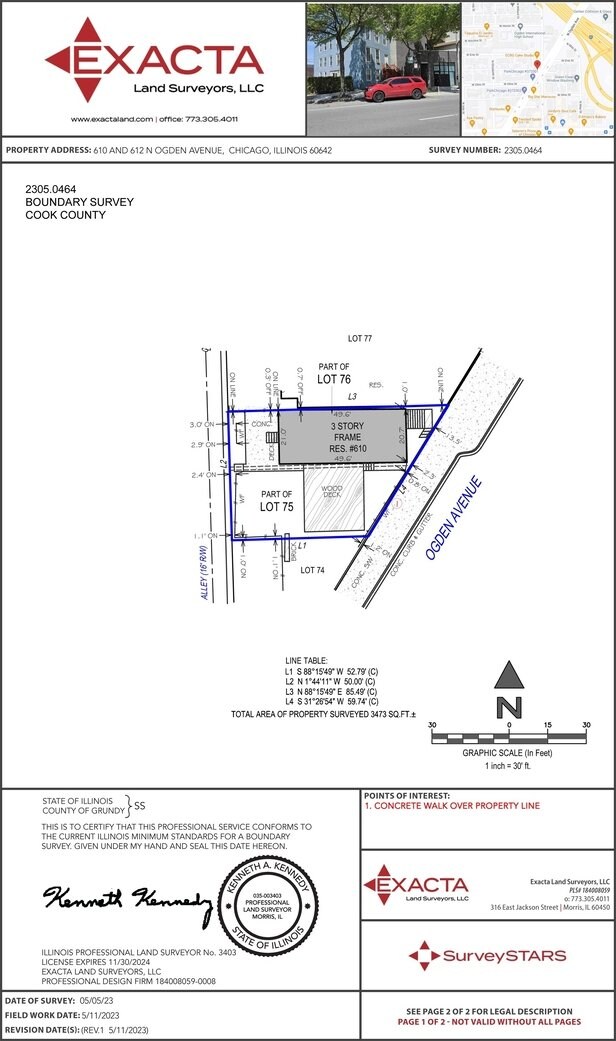 612 N Ogden Ave, Chicago, IL 60642 - floor plan