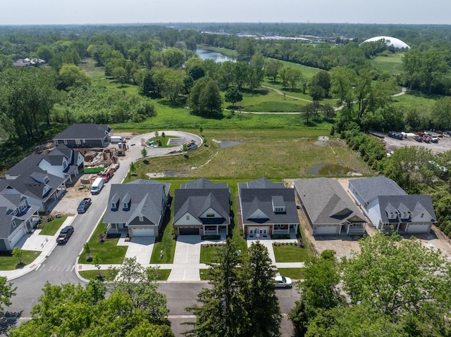 1062 Livingston Ave, Highland Park, IL 60035 - aerial view of residential area with a nearby body of water