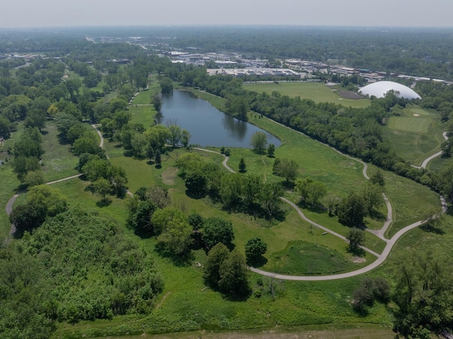 1062 Livingston Ave, Highland Park, IL 60035 - drone / aerial view of a nearby body of water