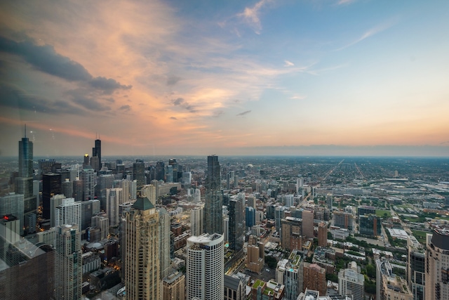 view of property's view of city