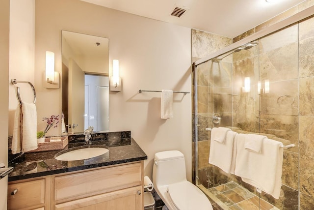 510 W Erie St Unit 1801, Chicago, IL 60654 - full bathroom featuring vanity and a stall shower