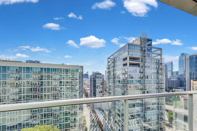 510 W Erie St Unit 1801, Chicago, IL 60654 - balcony featuring a city view