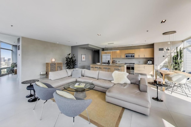 510 W Erie St Unit 1801, Chicago, IL 60654 - view of living area
