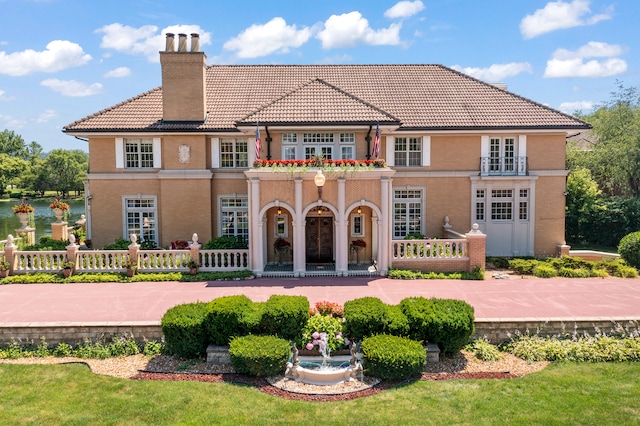 view of back of property