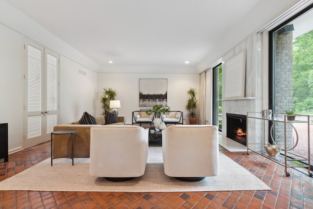 view of living room