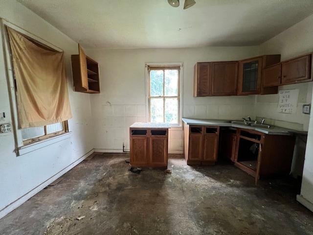 kitchen featuring sink