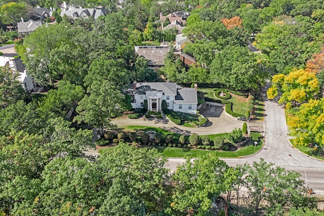 view of birds eye view of property