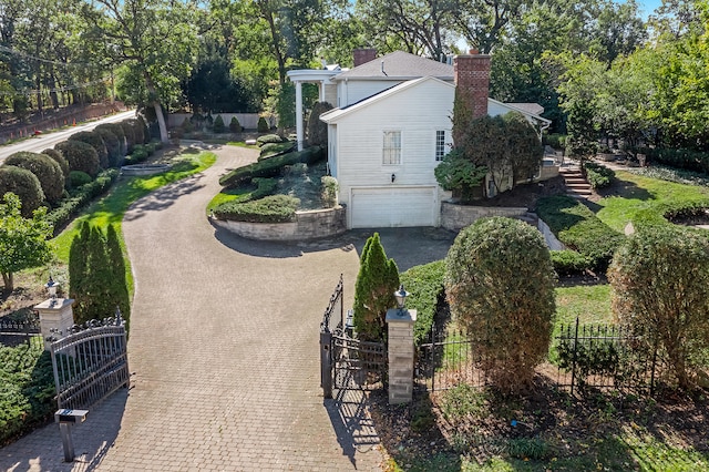 view of birds eye view of property