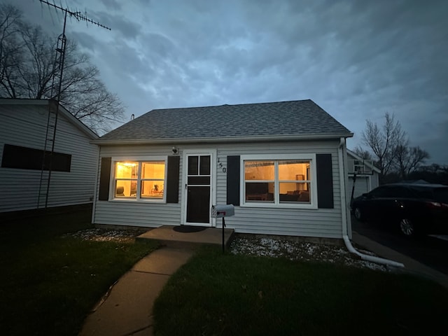 view of bungalow-style house