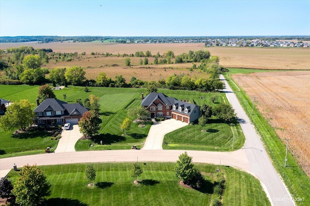 5085 Half Round Rd, Oswego, IL 60543 - aerial view of sparsely populated area