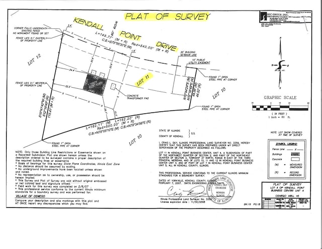 295 Kendall Point Dr, Oswego IL, 60543 land for sale