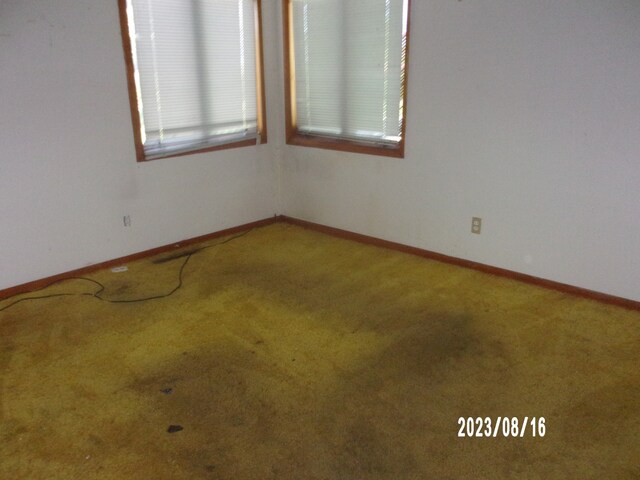 650 W Blue St, Sheldon, IL 60966 - empty room with carpet floors