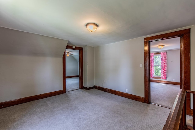 616 N Pleasant St, Princeton, IL 61356 - unfurnished room featuring carpet, baseboards, and a ceiling fan