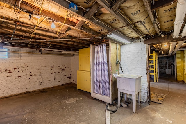 616 N Pleasant St, Princeton, IL 61356 - view of unfinished basement