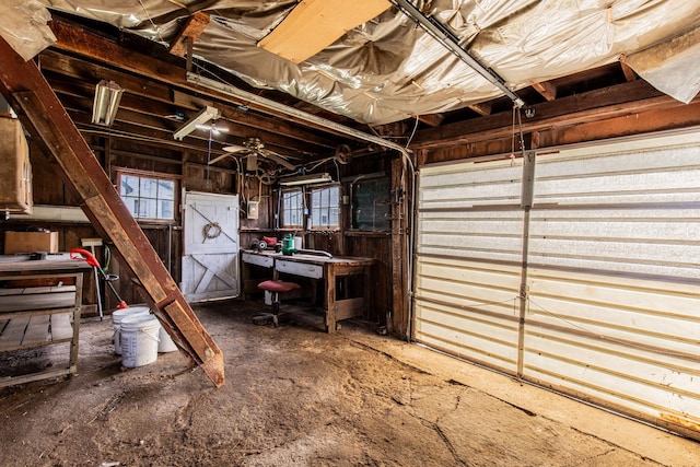 616 N Pleasant St, Princeton, IL 61356 - view of garage