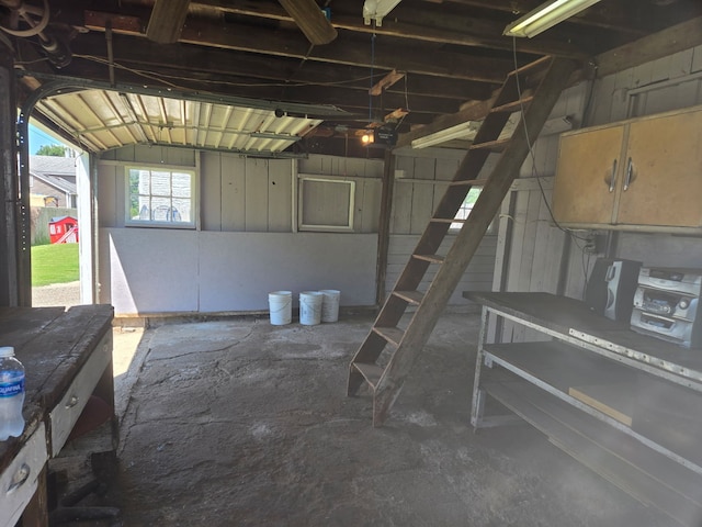616 N Pleasant St, Princeton, IL 61356 - misc room featuring a garage