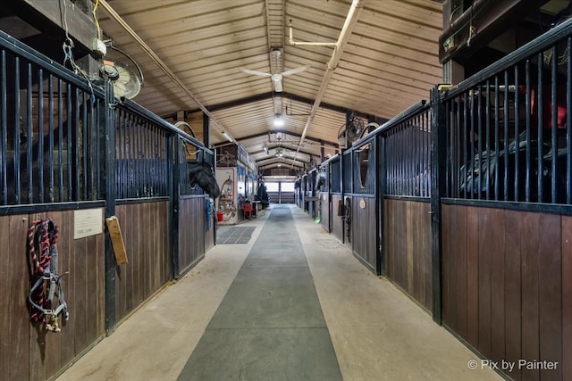 view of stable