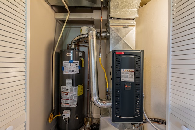 utilities with gas water heater