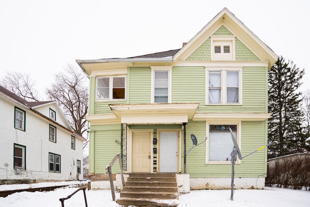 view of victorian house