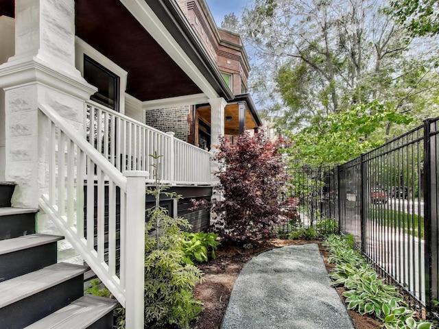 2457 N Talman Ave, Chicago, IL 60647 - view of home's exterior featuring brick siding and stairway