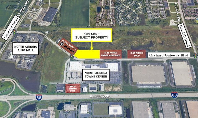 LOT16 Orchard Gateway Blvd, North Aurora IL, 60542 land for sale