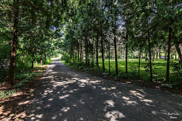 view of road