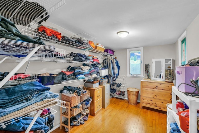 view of storage room