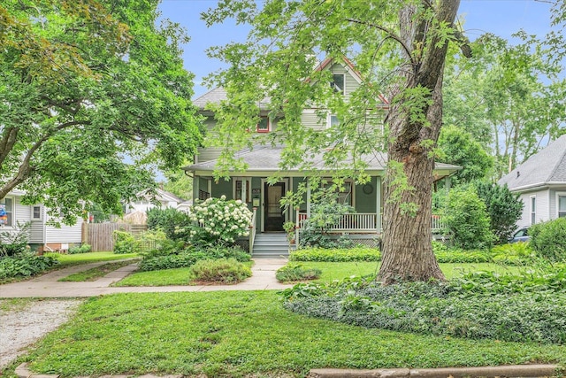 view of front of home featuring a porch
