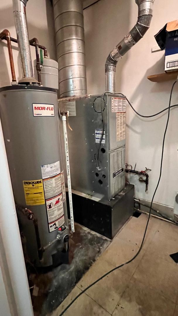 utilities with gas water heater