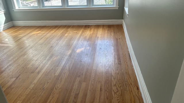 interior space featuring light hardwood / wood-style floors