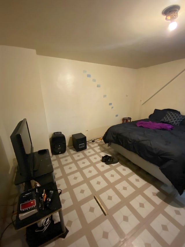 3806 S Wolcott Ave, Chicago, IL 60609 - view of tiled bedroom