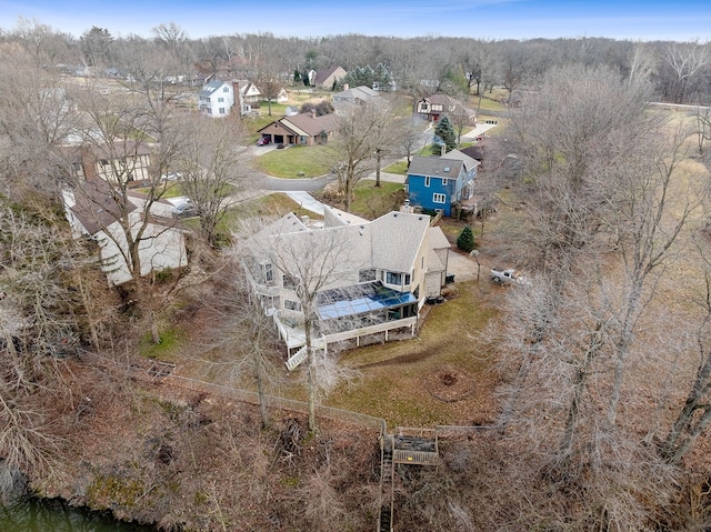 1210 Lakeridge Ct, Danville, IL 61832 - aerial perspective of suburban area