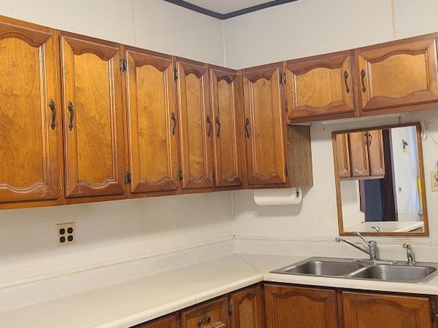 kitchen featuring sink