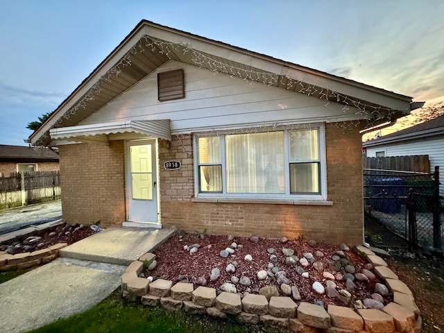 view of front of house