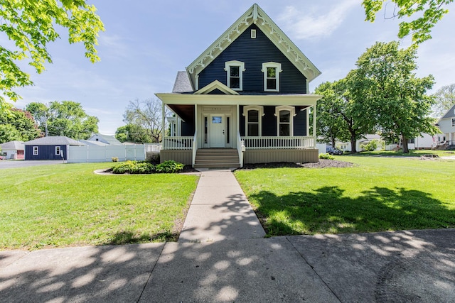 1011 5th St, Mendota, IL 61342 - victorian-style house featuring covered porch