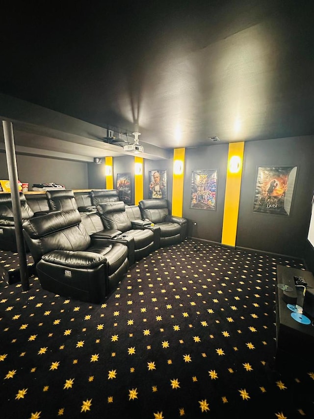 36W461 Binnie Rd, Dundee, IL 60118 - view of carpeted cinema room