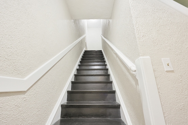 view of staircase