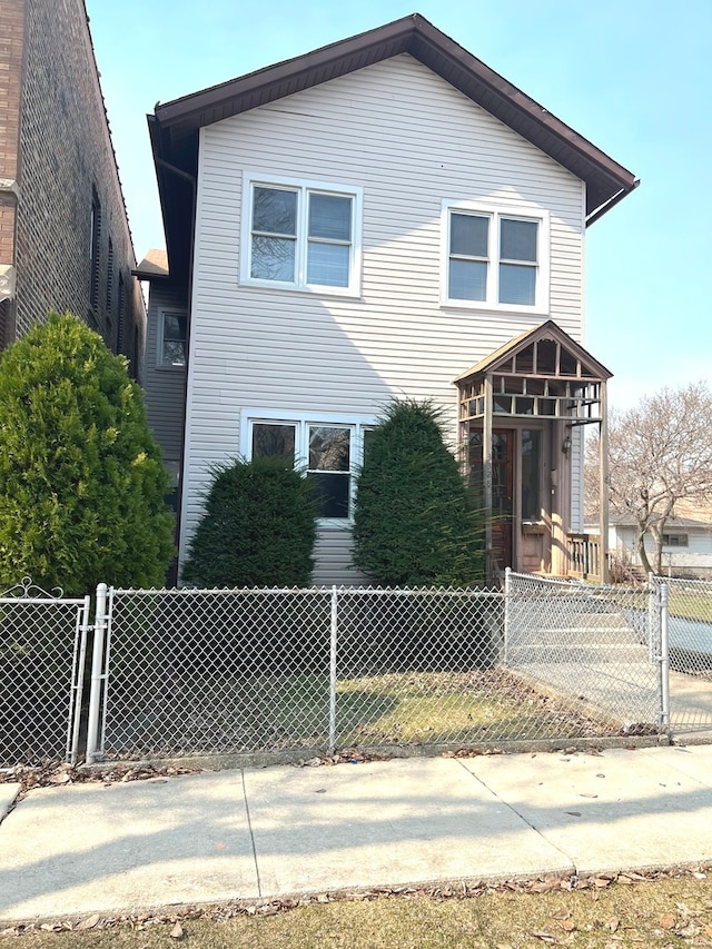 view of front of house