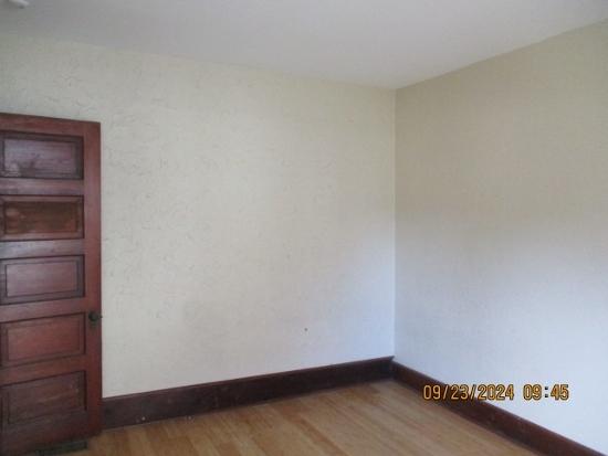 empty room with wood-type flooring