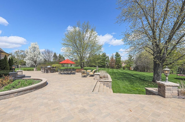 view of patio