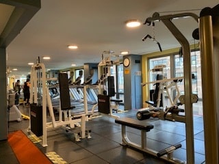 view of gym