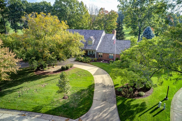 view of birds eye view of property