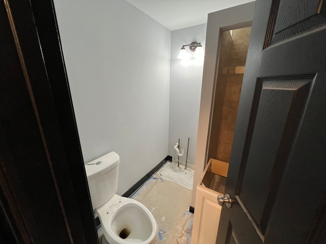 bathroom with toilet