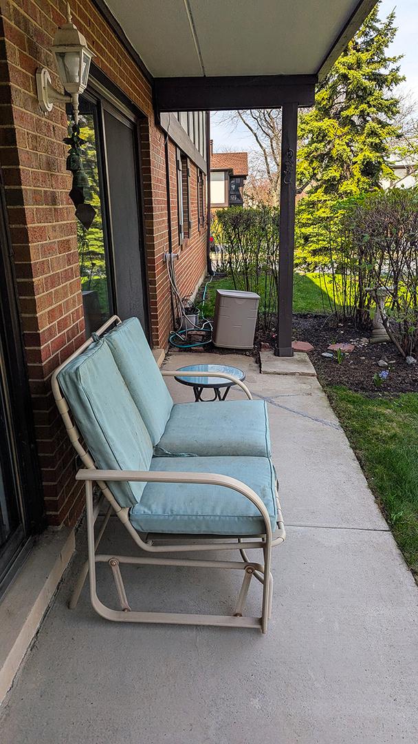 view of patio / terrace with fence
