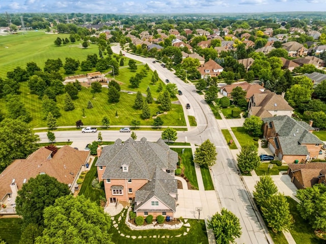 14040 Boxwood Ln, Orland Park, IL 60462 - birds eye view of property featuring a residential view